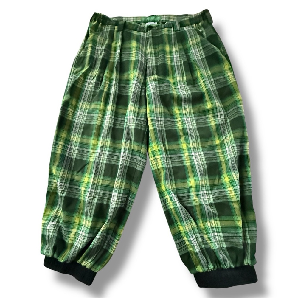 Golf Knickers Golfknickers.com Green Yellow Pants Size 36